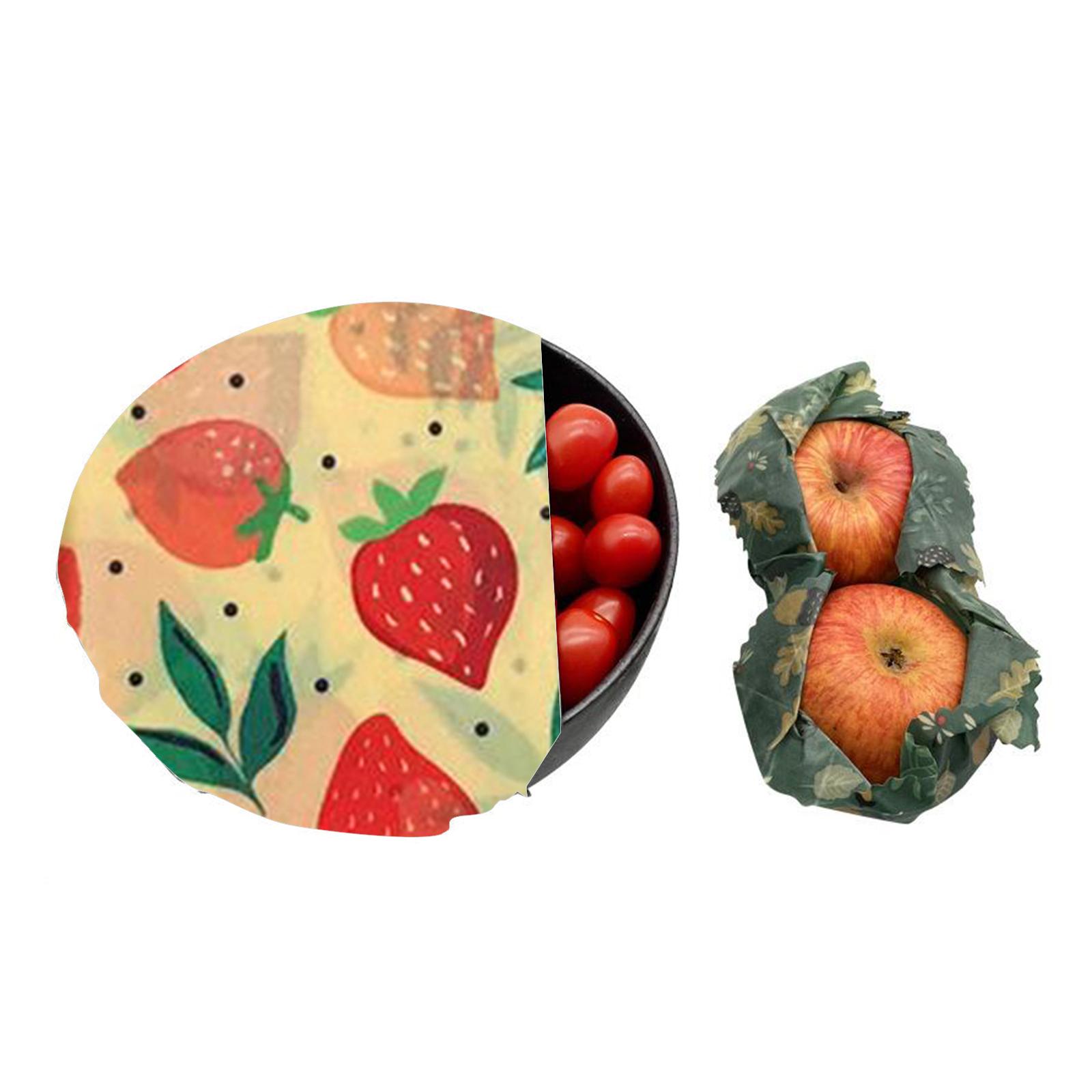 4 قطع من أغطية الطعام المصنوعة - مراجعة Beeswax Food Cover وسعره